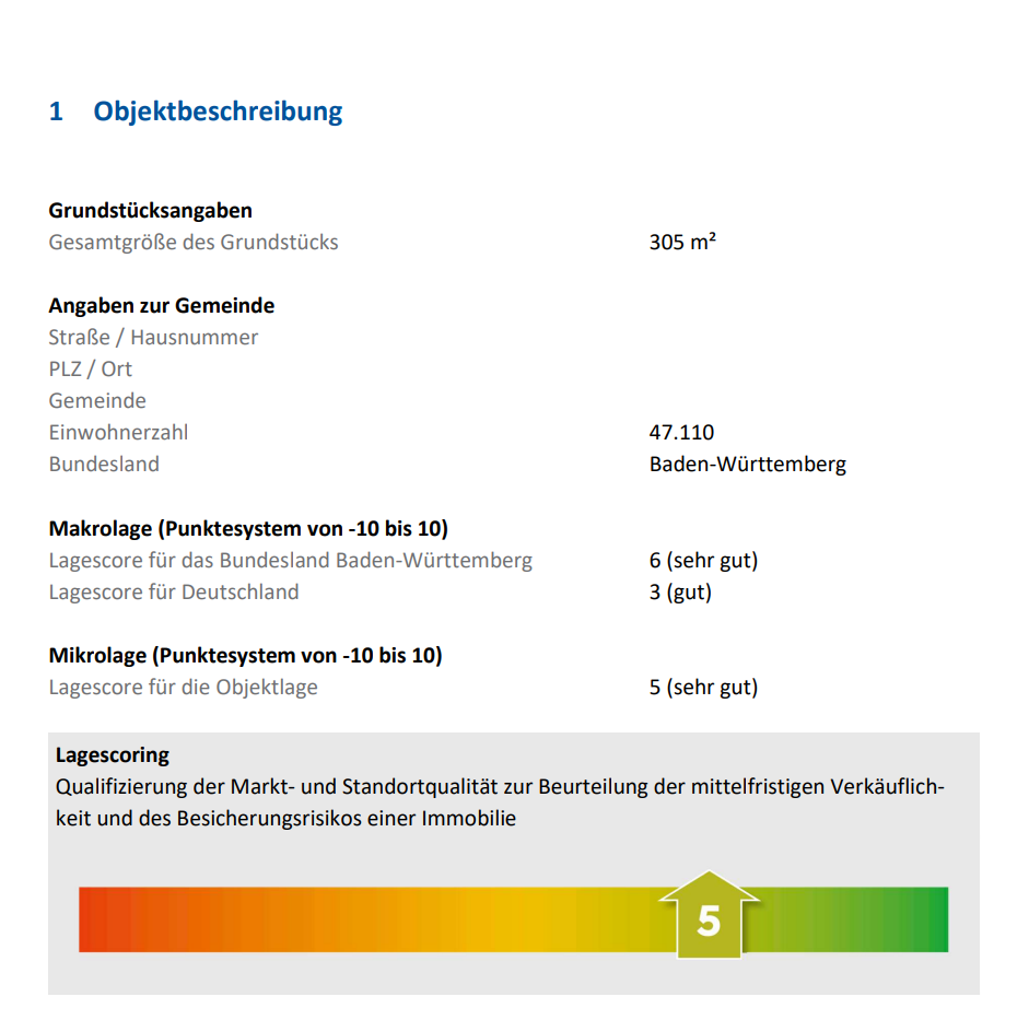 Foto Hier Muster Wertermittlung herunterladen:
